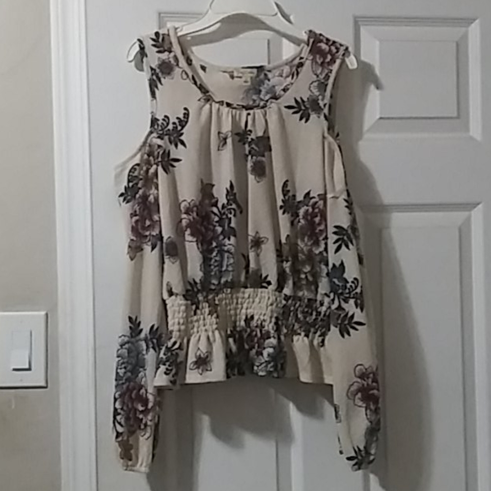 Long sleeve blouse